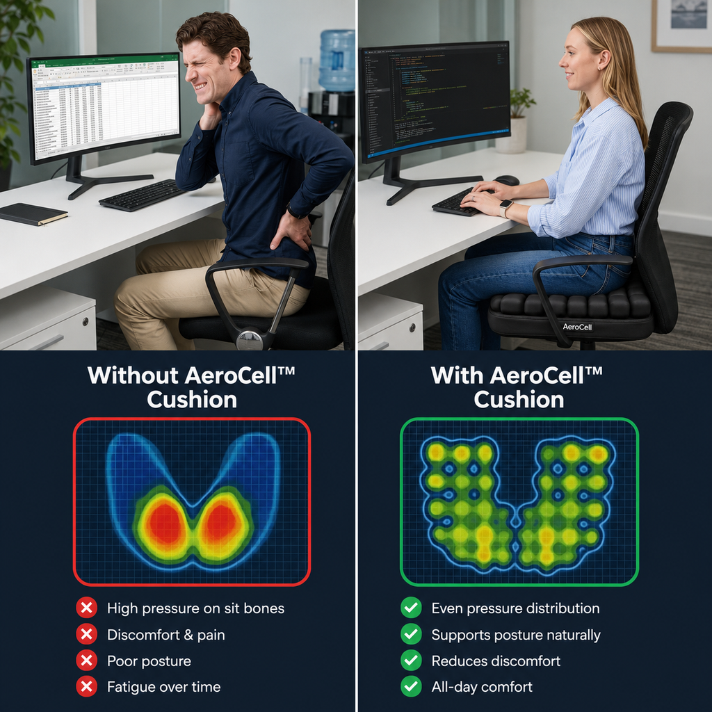 AeroCell Premium Seat Cushion