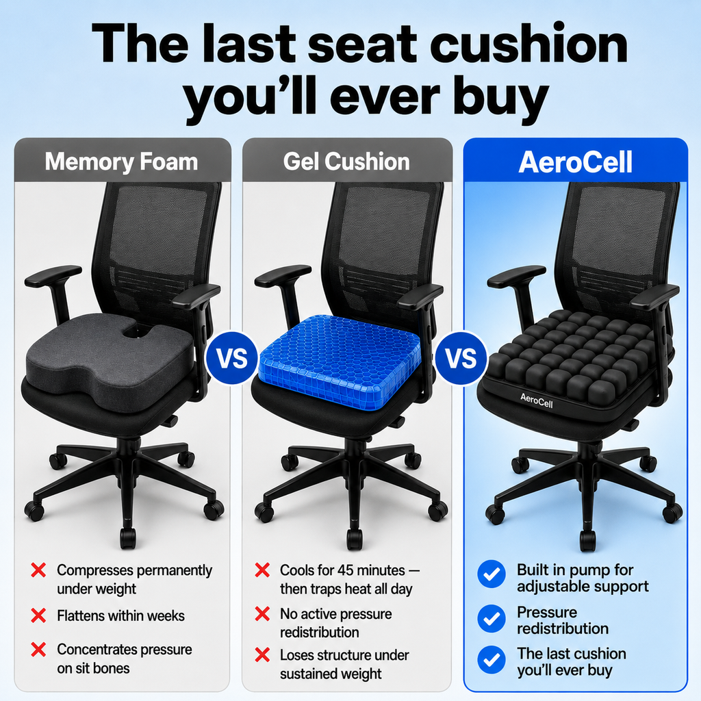AeroCell Premium Seat Cushion