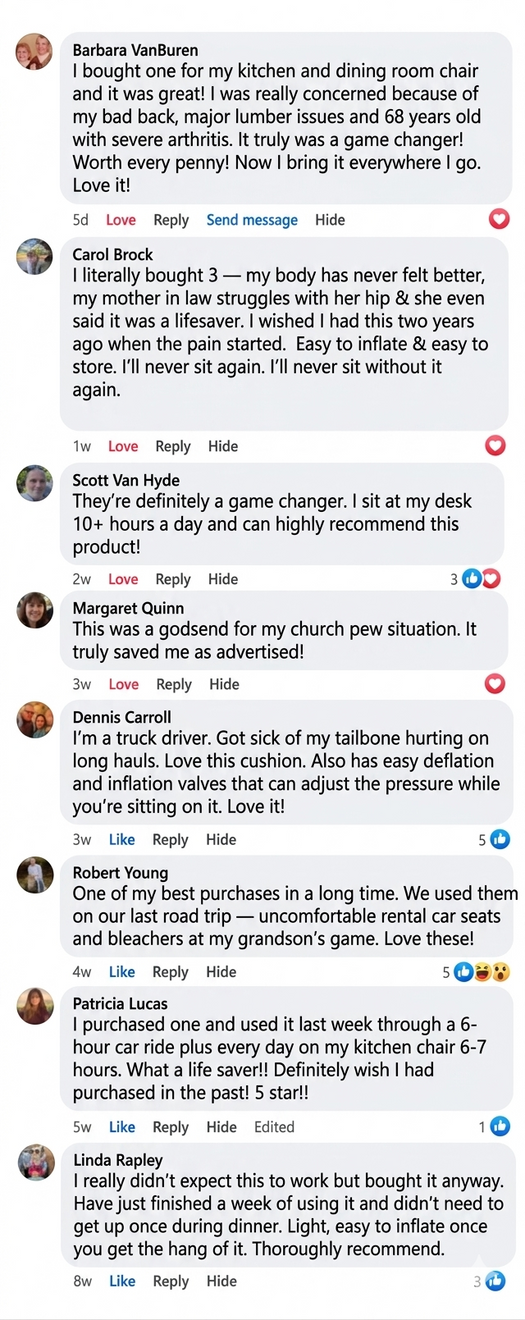 Verified AeroCell customer comments